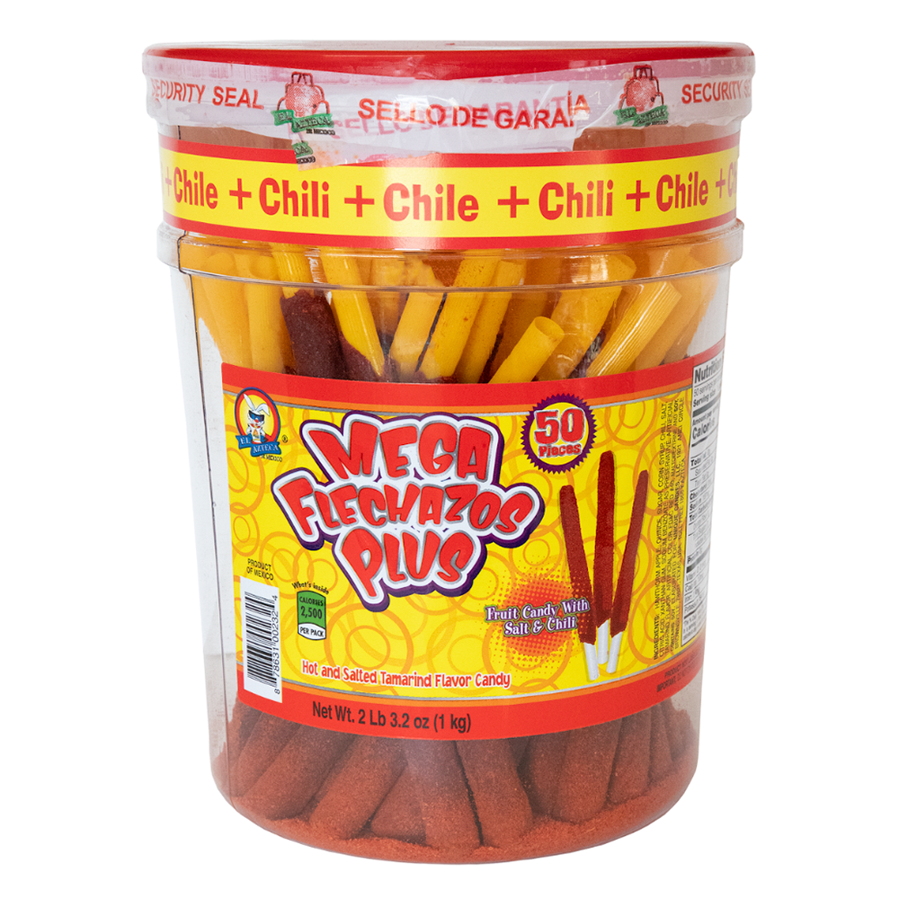 FLECHA　美品 Azteca Flechazos Plus Jar 50pc – Dulcerias Pinkis
