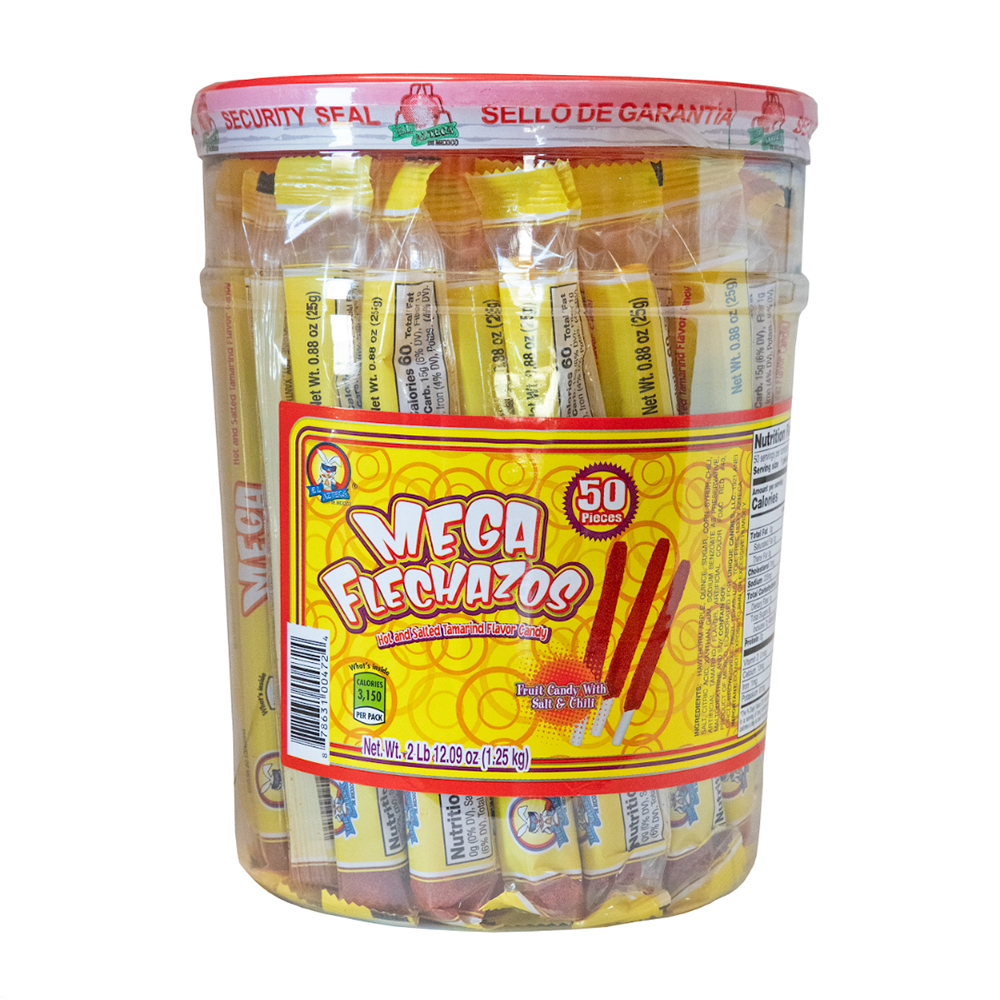 Azteca Flechazos Mega Jar 50pc – Dulcerias Pinkis