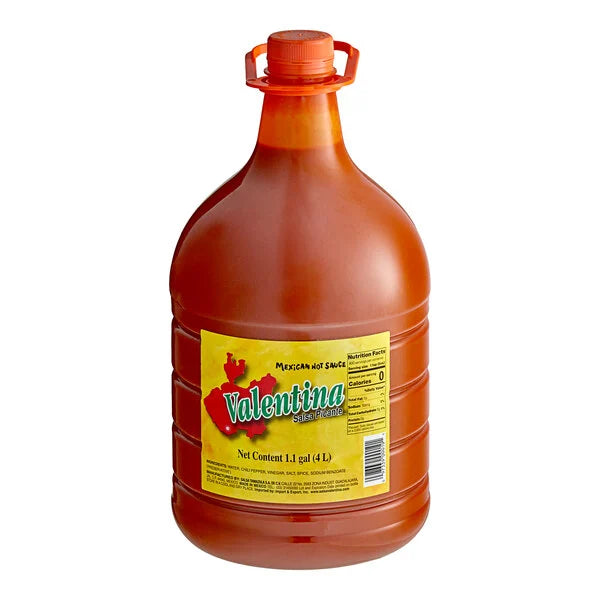 Valentina Hot Sauce Red 1gal