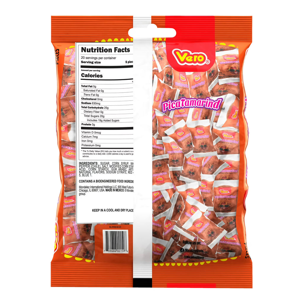 Vero Pica Goma Tamarindo 100pc