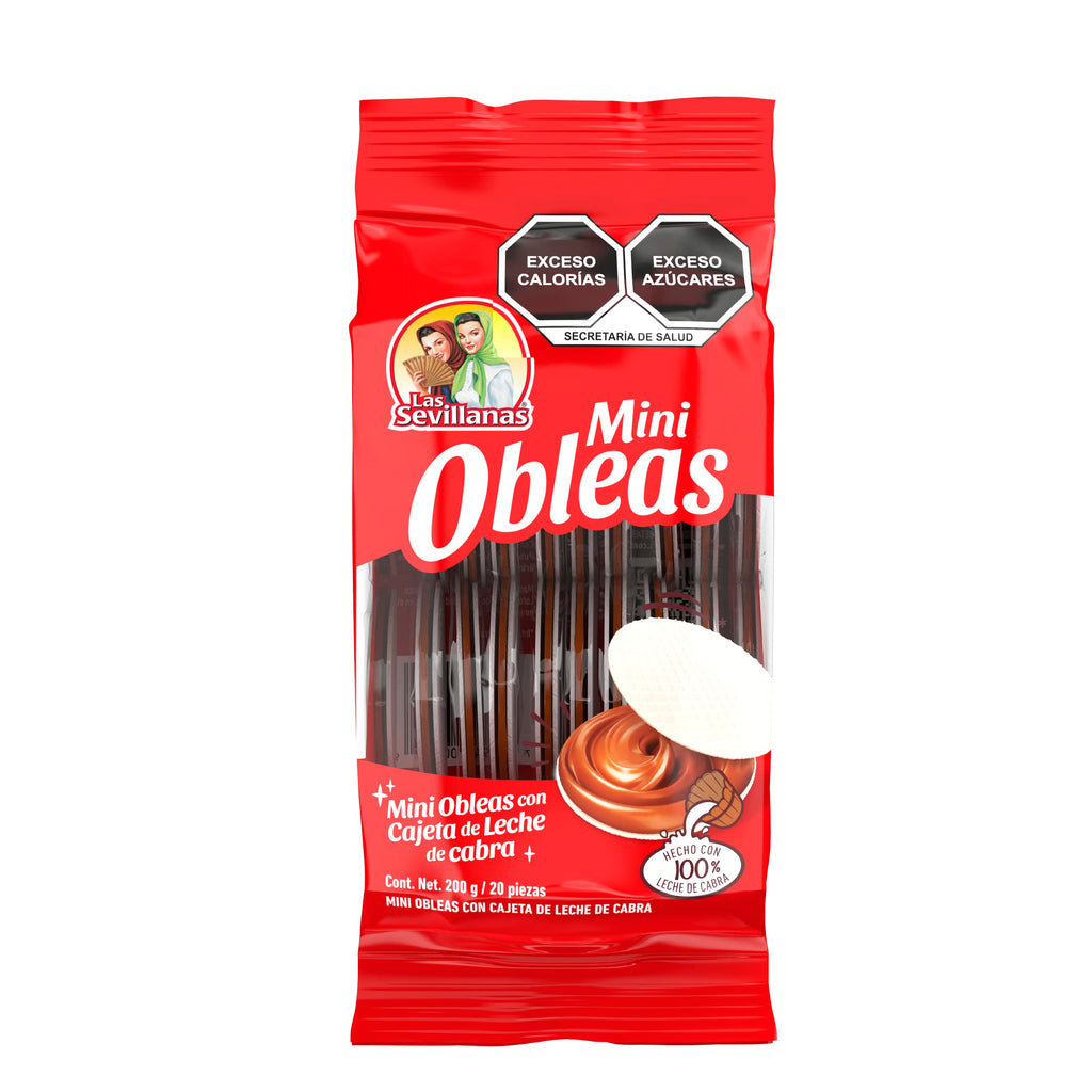 Sevillanas Oblea Mini Cajeta 20pc