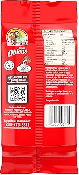 Sevillanas Oblea Mini Cajeta 20pc