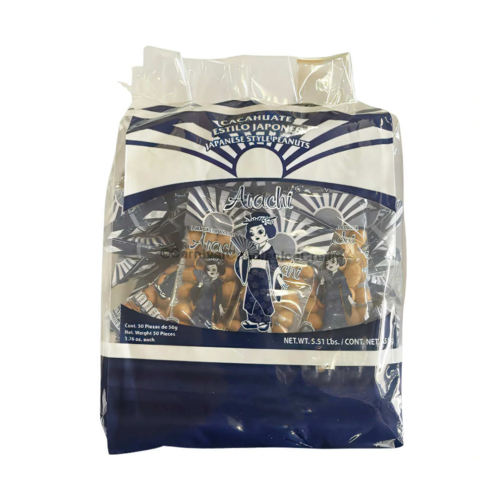 Arachi Japanese Peanuts Natural 50pc