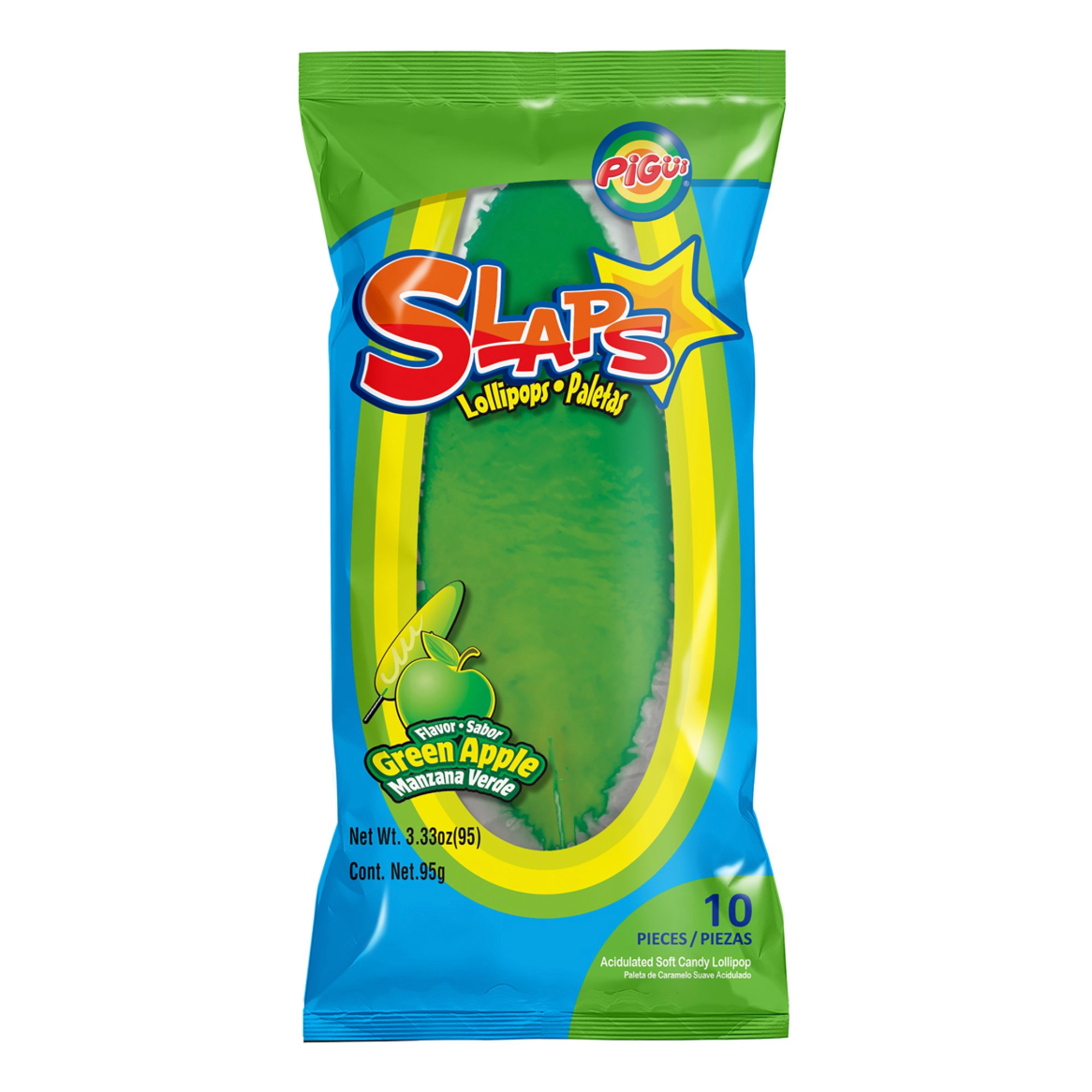 Pigui Slaps Lollipops 10pc