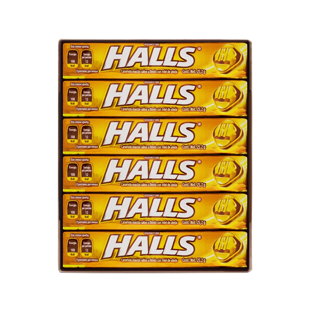 Adams Halls 12pc Display