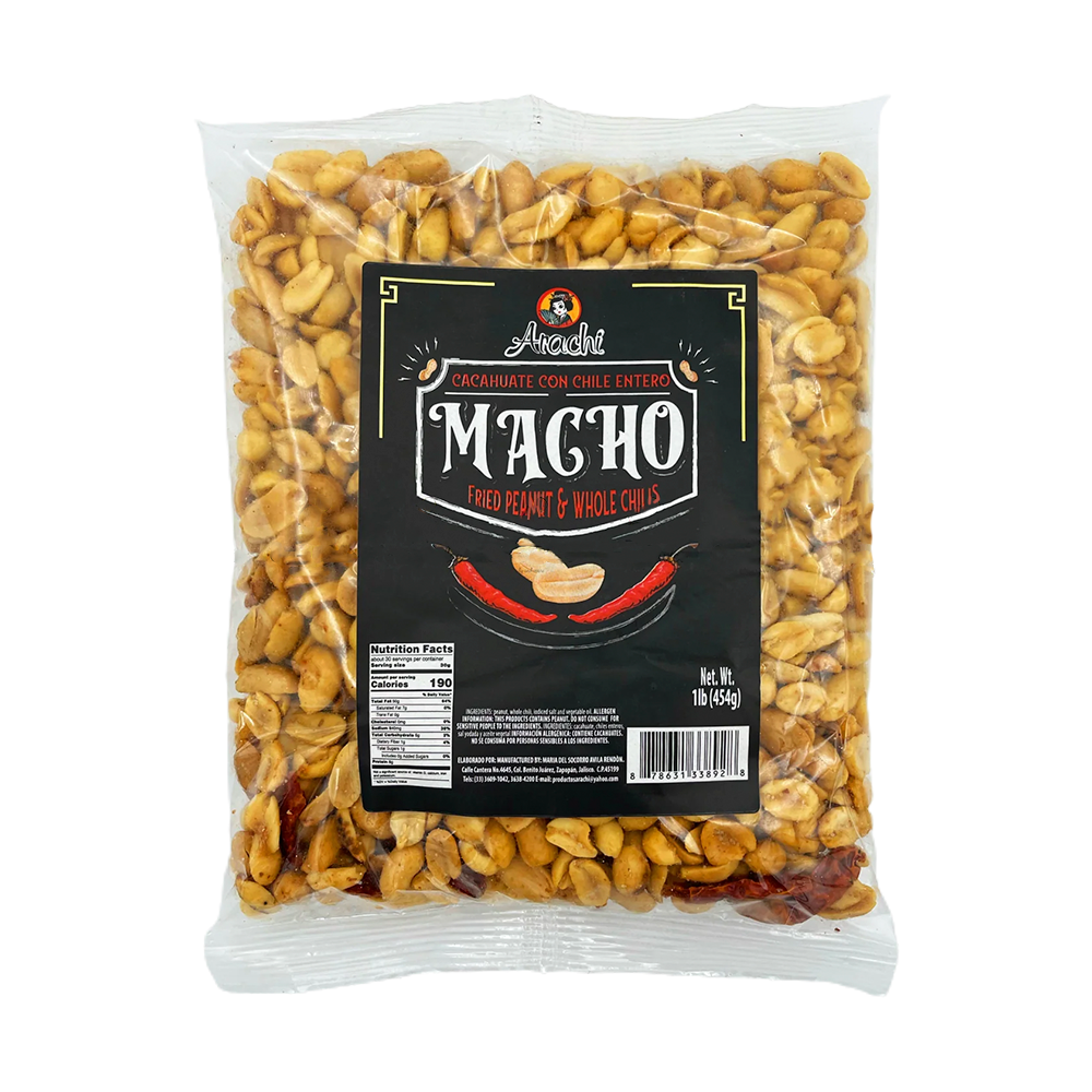 Arachi Cacahuate Macho 454gr