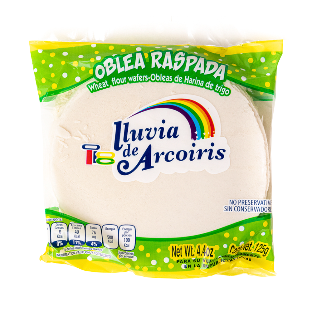 Arcoiris Oblea Raspada 125g