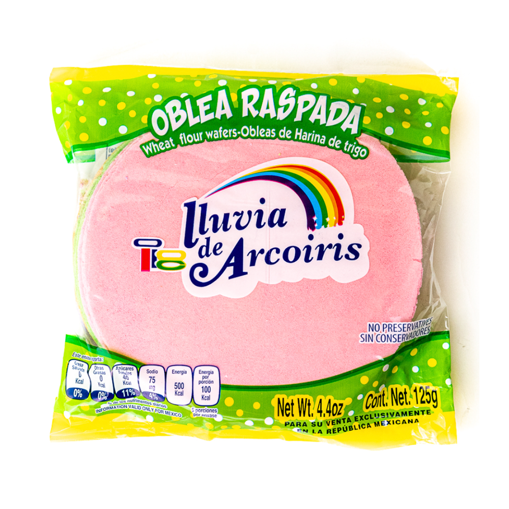 Arcoiris Oblea Raspada 125g – DulceriasPinkis