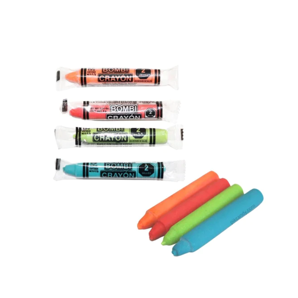 Carr Bombi Crayon Gum 24pc