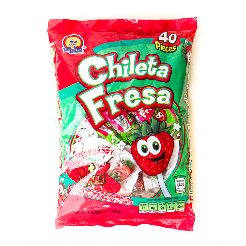 Azteca Chileta Fresa 40pc