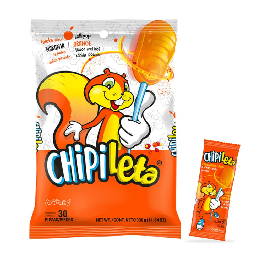 Anahuac Chipileta Naranja 30pc