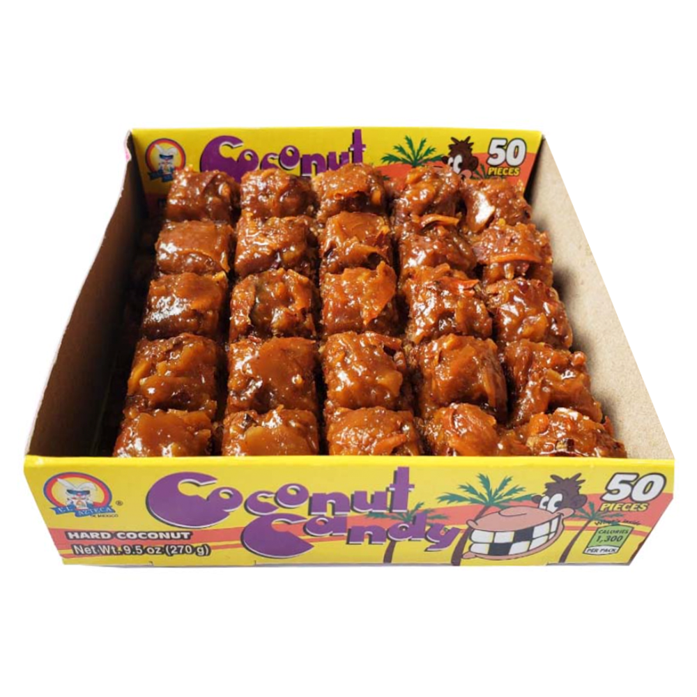 Azteca Coconut Hard Candy 50pc