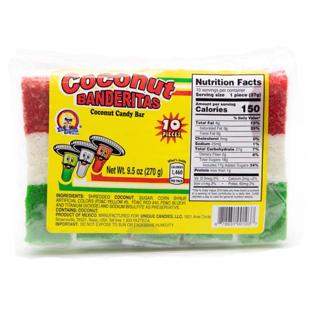 Azteca Coconut Flag 10pc