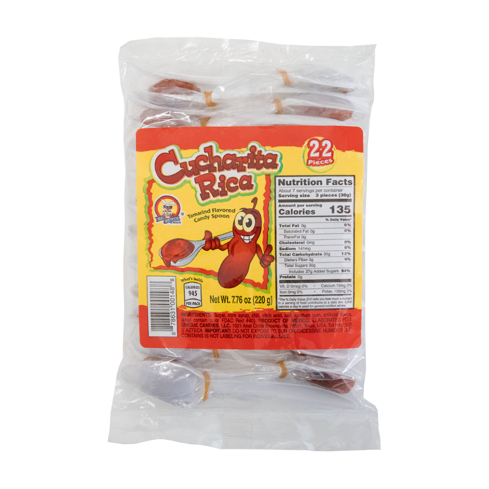 Azteca Cucharita Rica 22pc