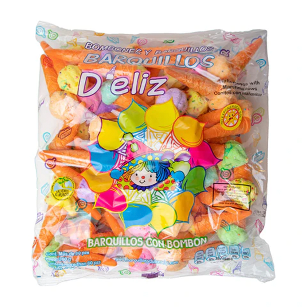 D'Eliz Barquillo con Bombon 60pc