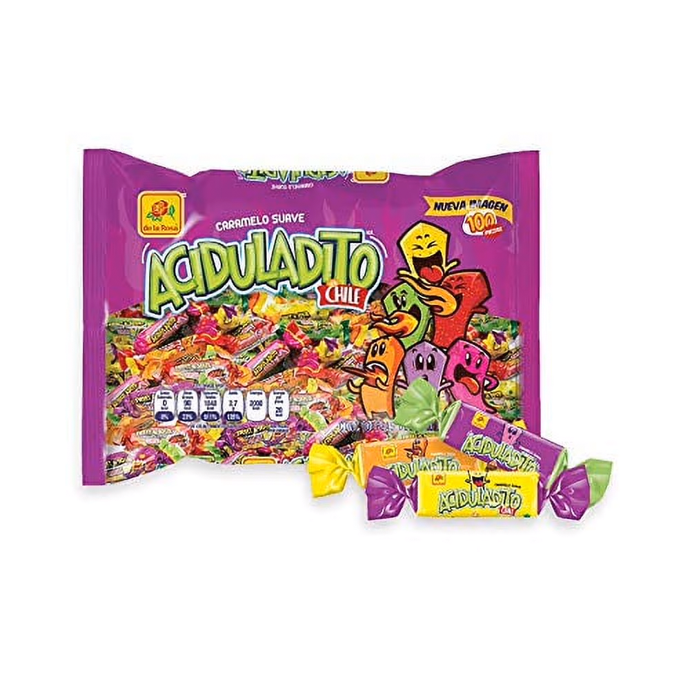 De La Rosa Aciduladito Chewy Candy 100pc