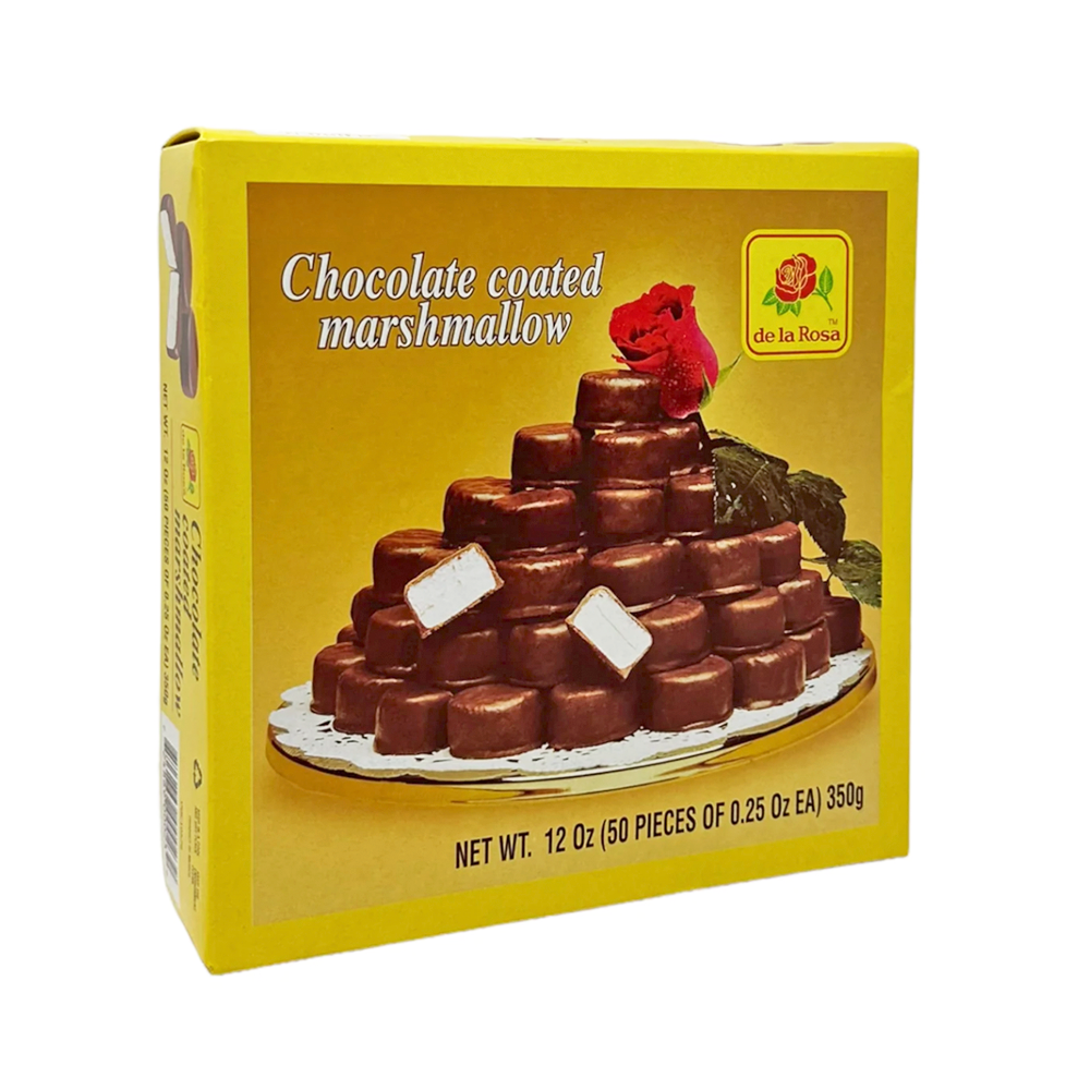 De La Rosa Chocolate Covered Marshmallows 50pc