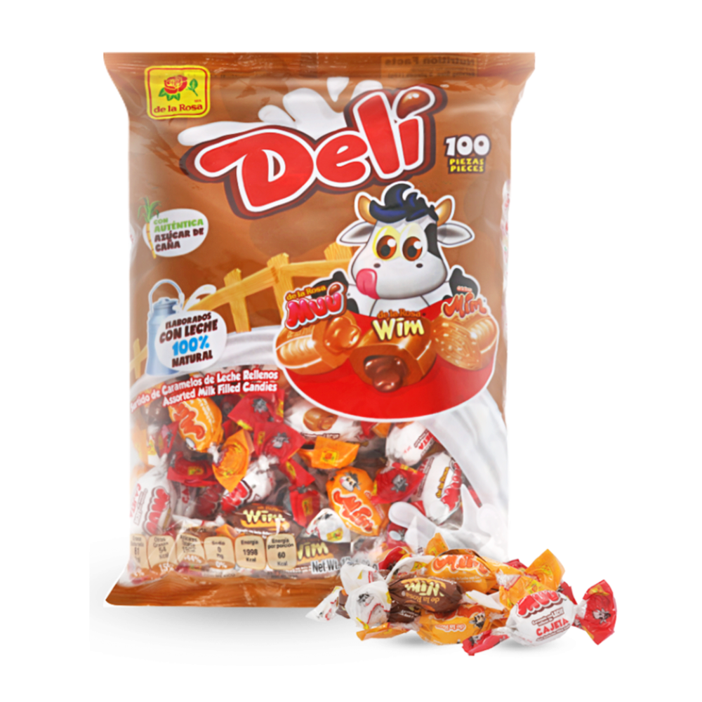 De La Rosa Caramelo Deli 100pc
