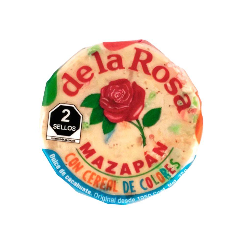 De La Rosa Mazapan Colores 30pc