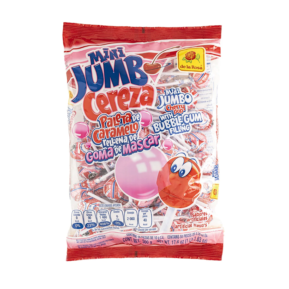 De La Rosa Jumbo Mini Cereza 50pc
