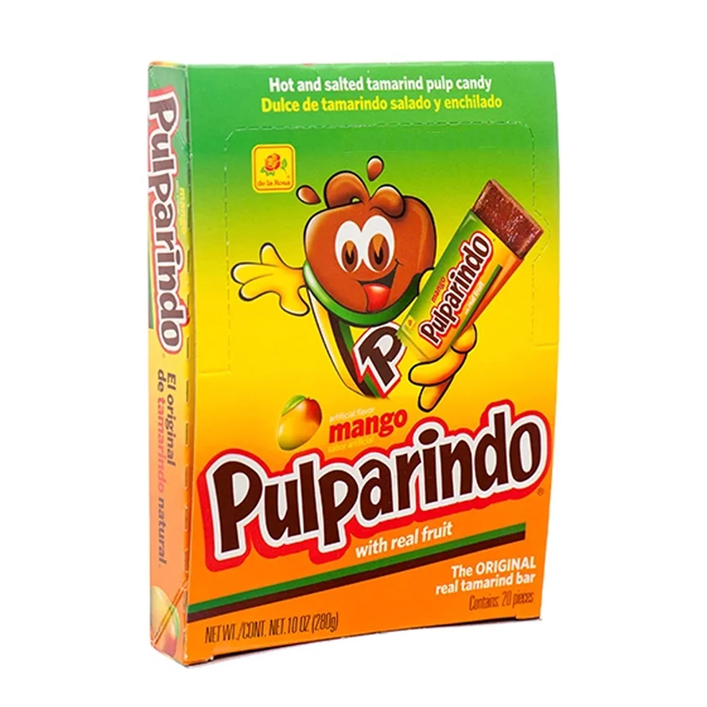 De La Rosa Pulparindo Mango 20pc