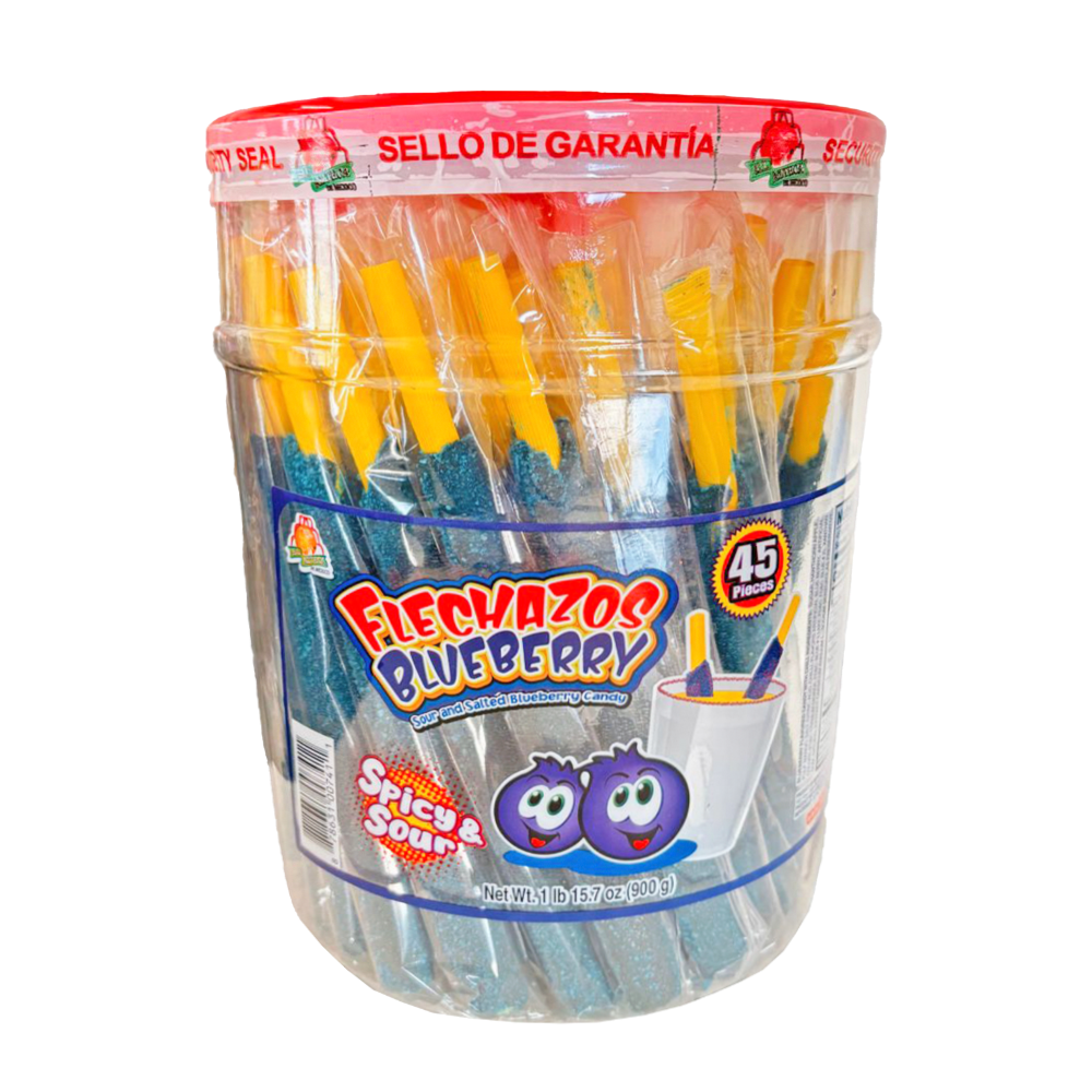 Azteca Flechazos Blue Rasberry 45pc