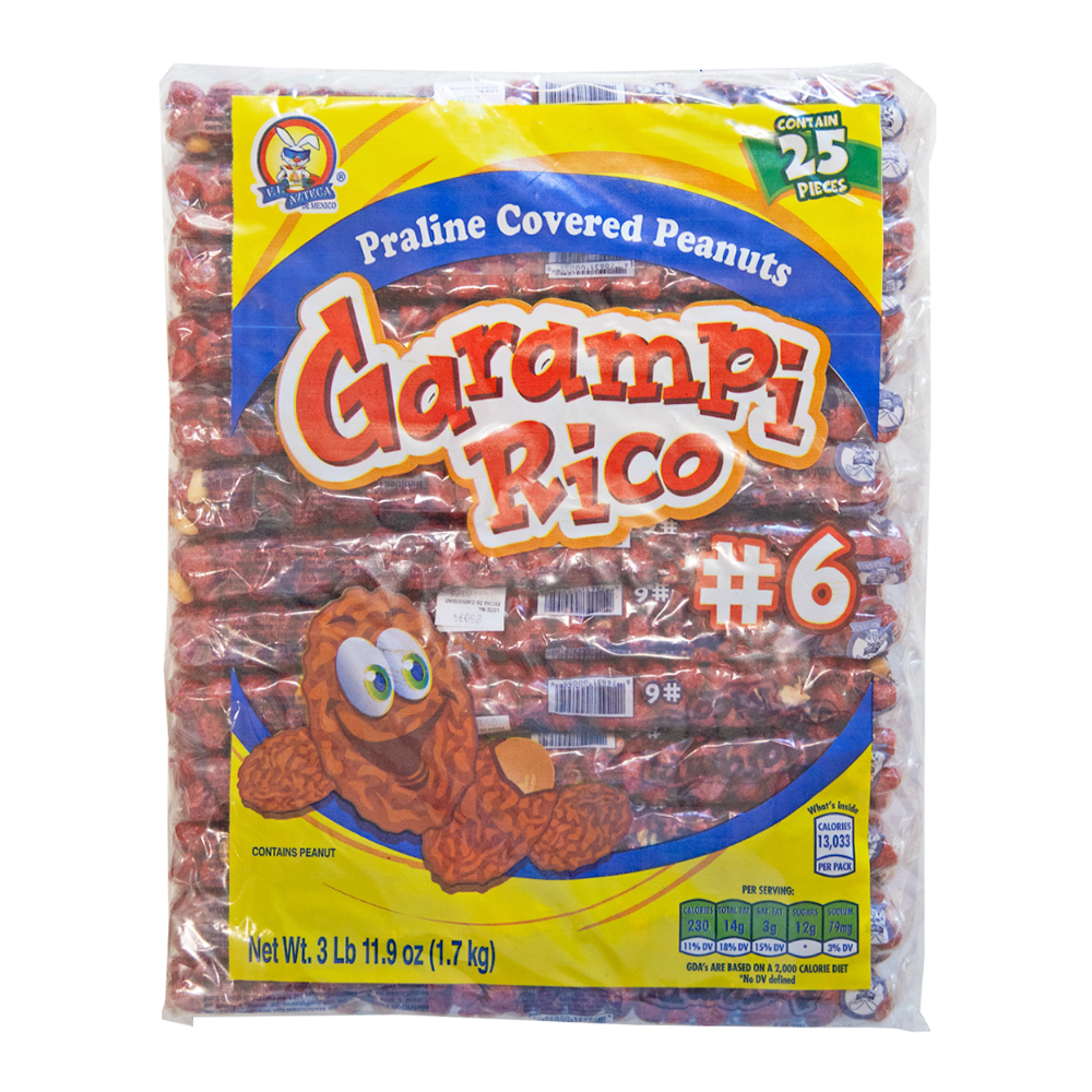 Azteca Garampiñado Rojo #6 25pc