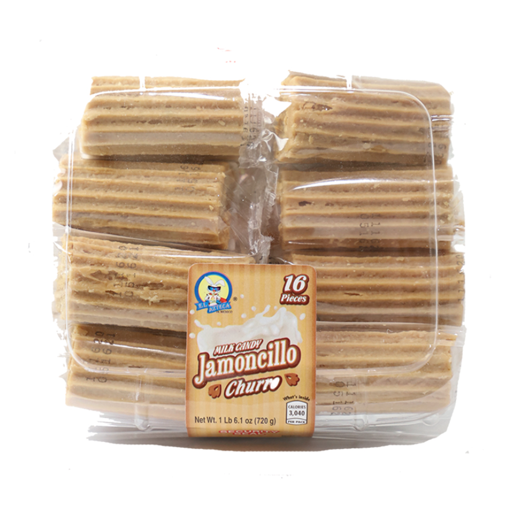 Azteca Jamoncillo Churro Tray 16pc
