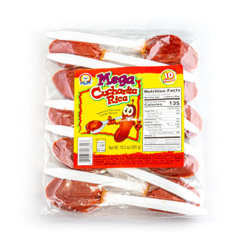 Azteca Mega Cucharita Rica 10pc