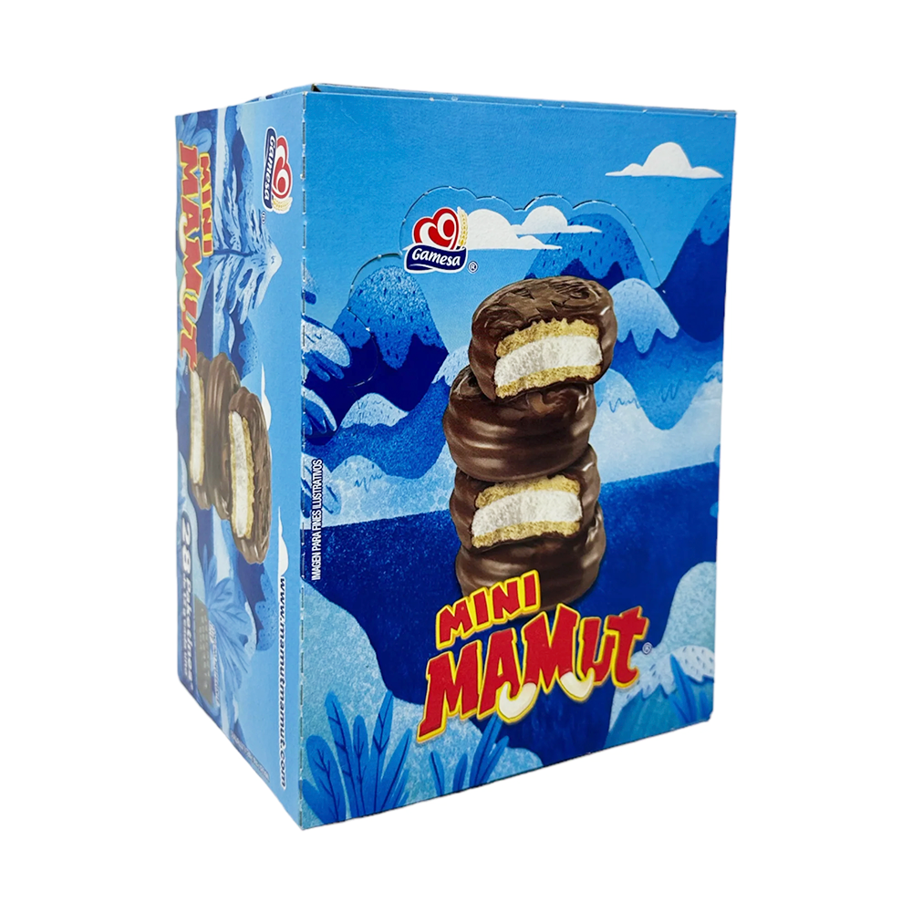 Gamesa Mamut Mini Galleta 28pc