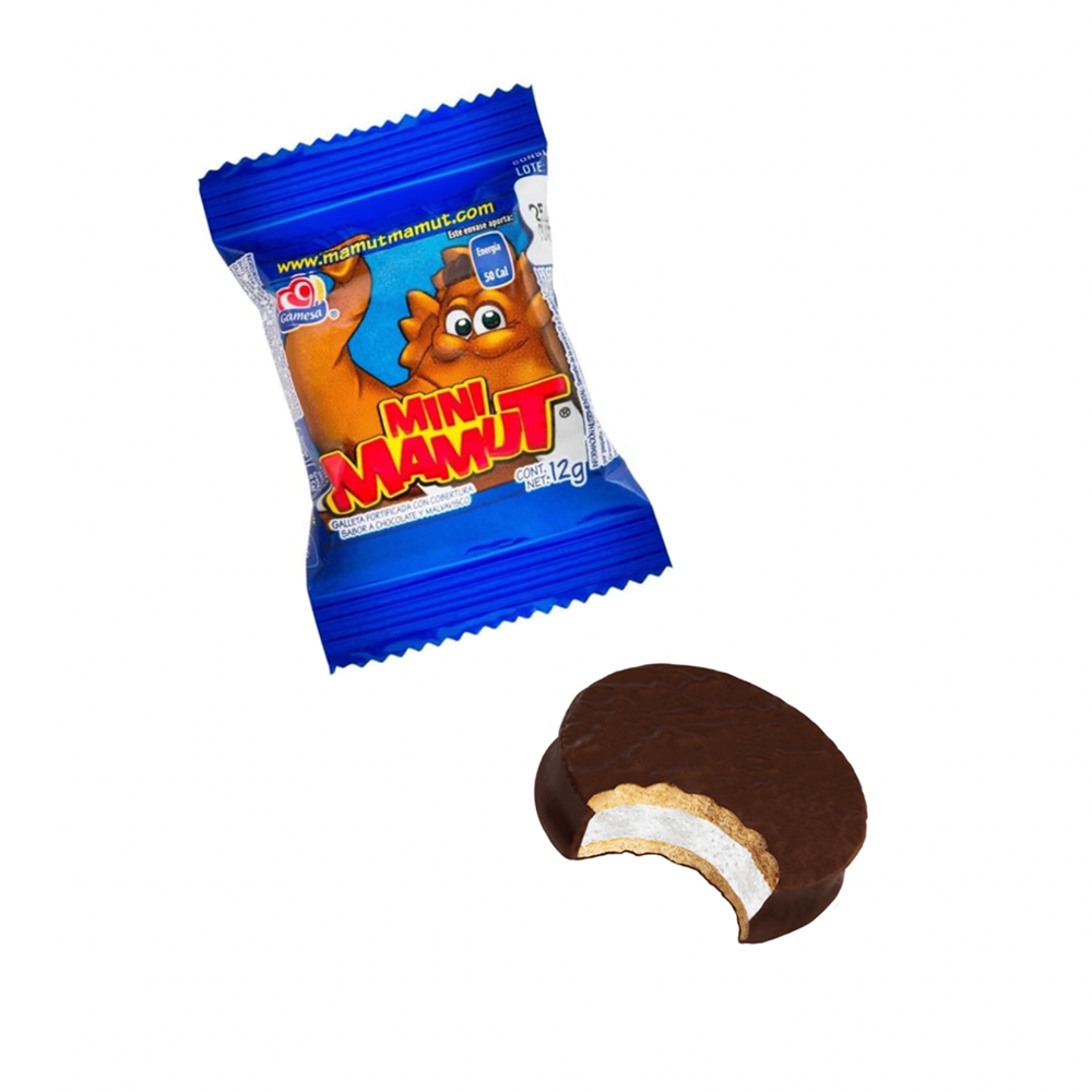 Gamesa Mamut Mini Galleta 28pc