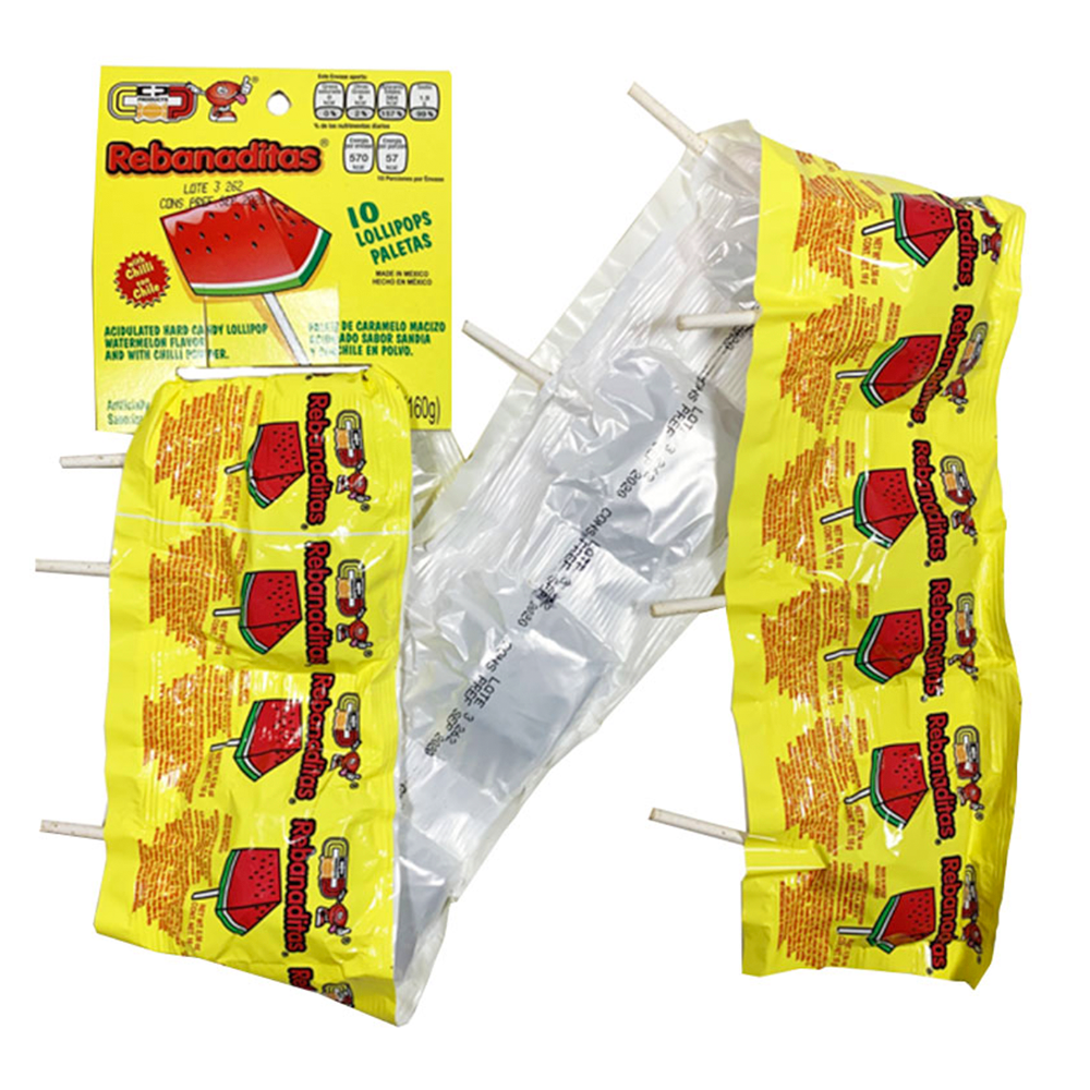 Candy Pop Rebanadita Strip 10pc