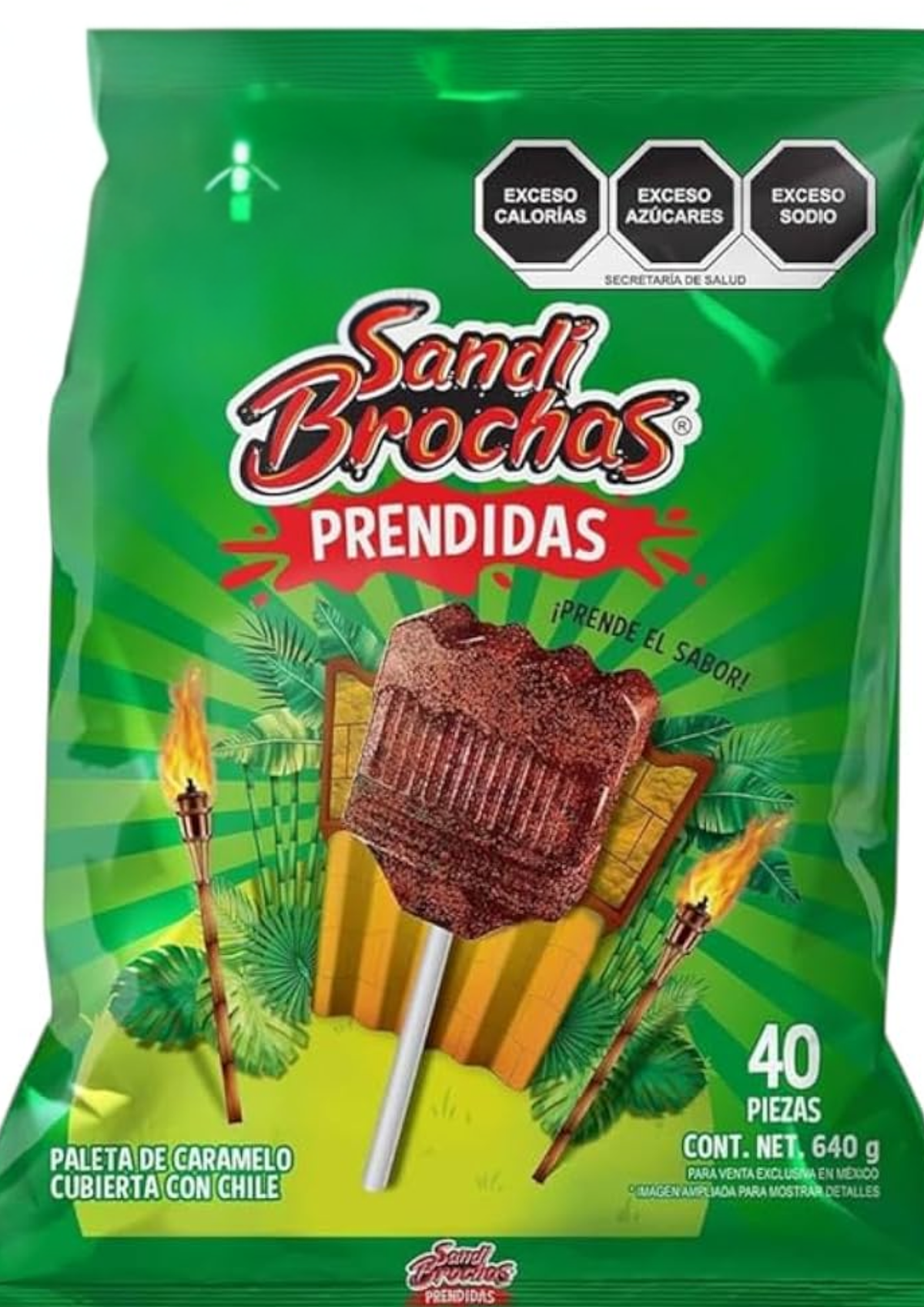 Vero MX Sandi Brochas Prendidas 40pc
