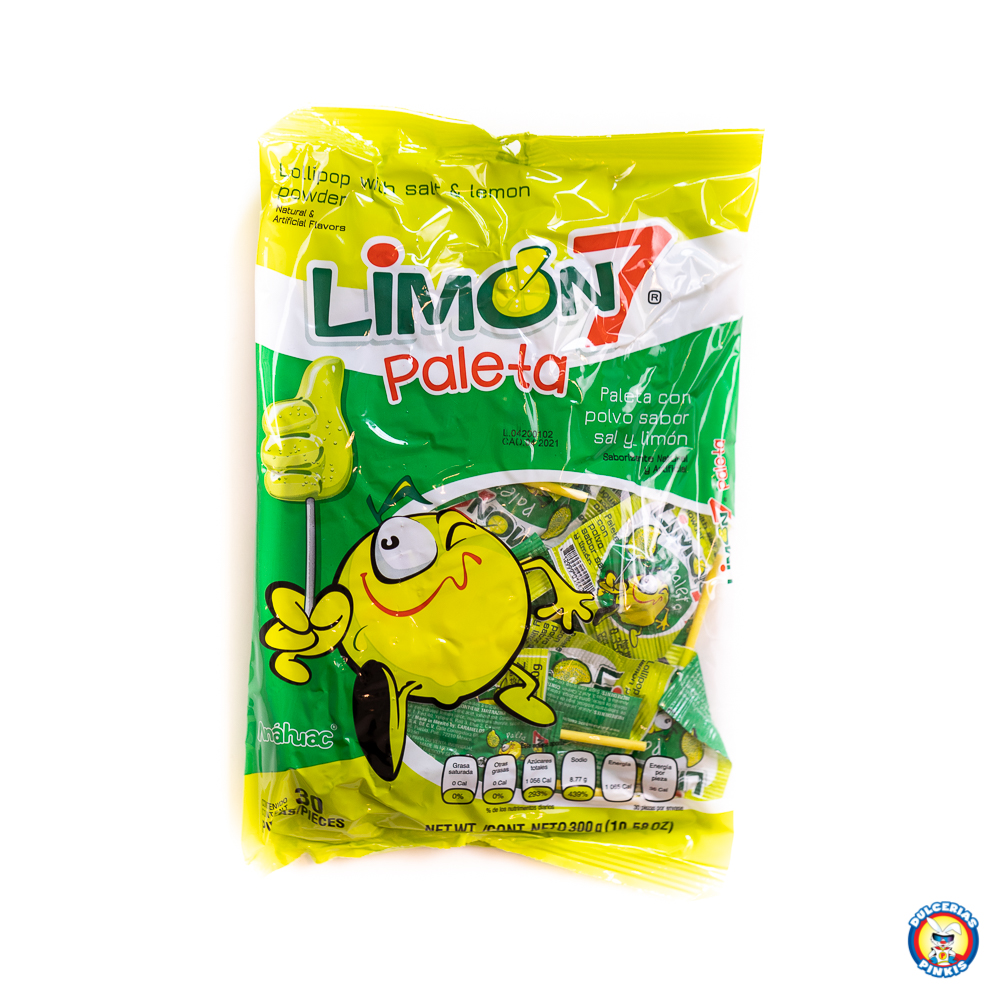 Anahuac Limon 7 Paleta 30pc Get A Mexican Lollipop in Our Online Store