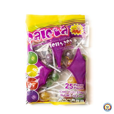 Ravi Lollipop Candy Assor 25pc