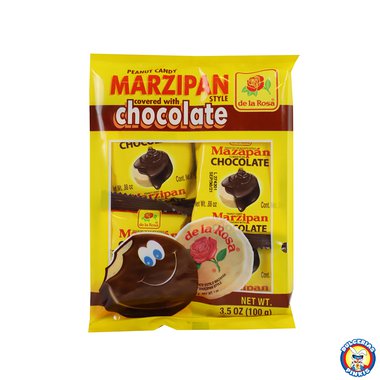 De La Rosa Mazapan con Chocolate 4pc