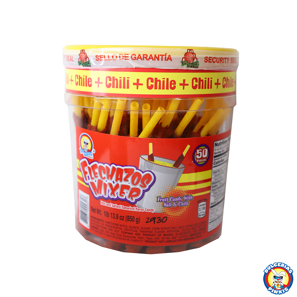 Azteca Flechazos Mixer 50pc | Discover the Sweet-Sour Taste of ...