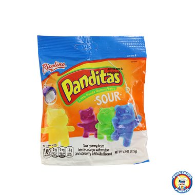 Ricolino Panditas Sour Gummy Bears 125g
