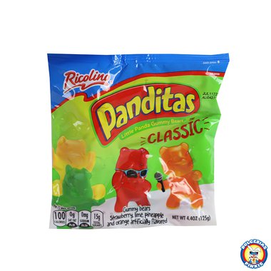 Ricolino Panditas Classic Gummy Bears 125g