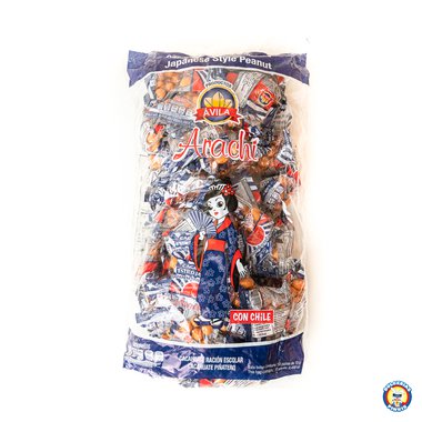 Arachi Japanese Peanuts Piñatero con Chile 50pc
