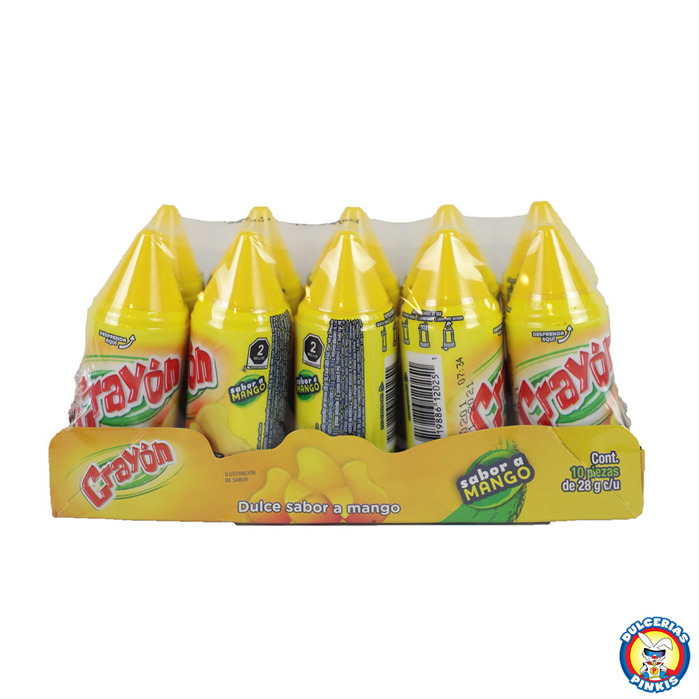 Lorena Crayon Mango 10pc