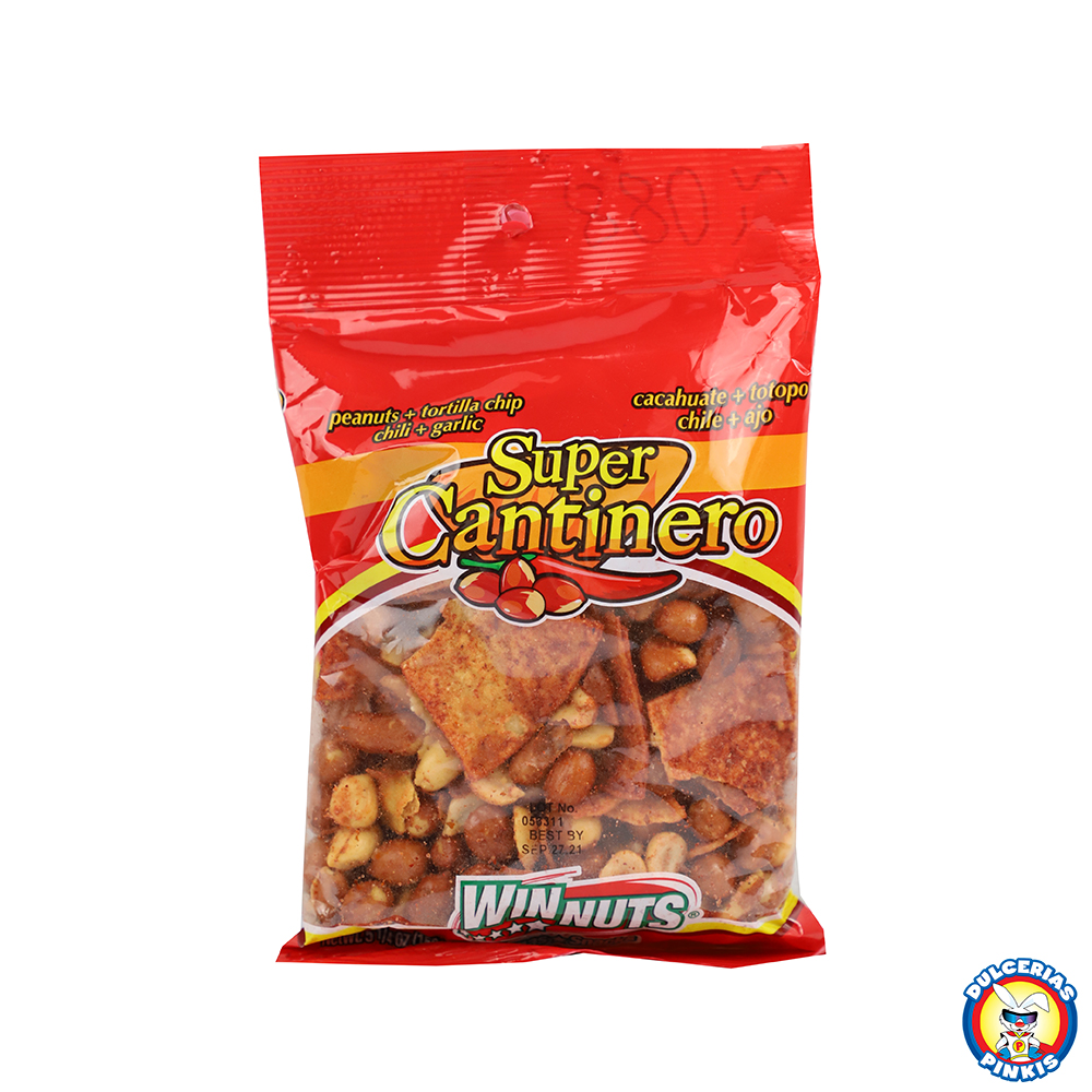 Winnuts Super Cantinero Peanuts + Tortilla Chips 150g | Mexican peanuts ...