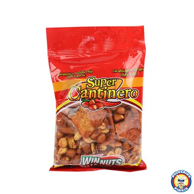 Winnuts Super Cantinero Peanuts + Tortilla Chips 150g