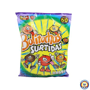 Candy Bolitochas Mix 60pc