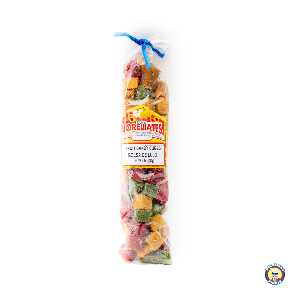 Moreliates Fruit Candy Cubes 250g We Stock the Leading Brands of Fruit Flavored Candy