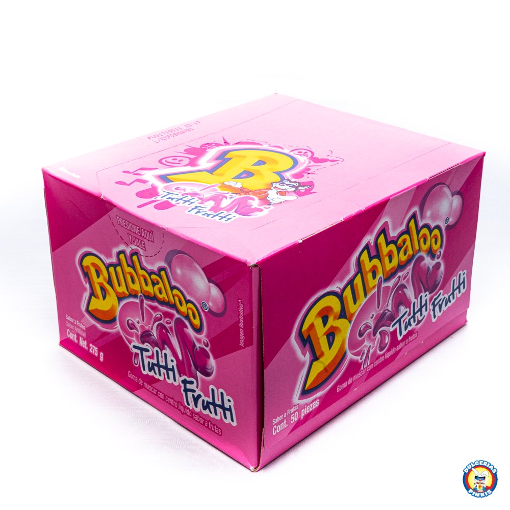 Adams Bubbaloo Tutti Frutti 50pc | Gum