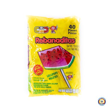 Candy Pop Rebanaditas 40pc