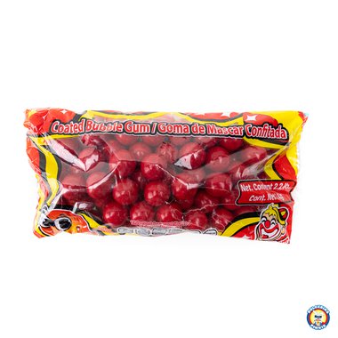 Carr Coated Bubble Gum 2.2lb Red