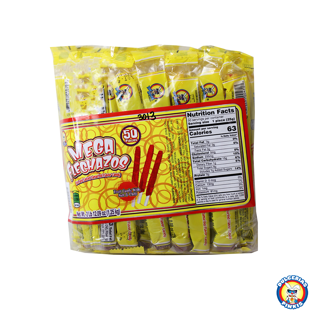 Azteca Mega Flechazos Bag 50pc | Discover the Sweet-Sour Taste 