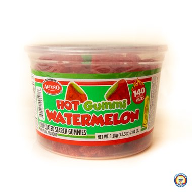 Alteño Hot Gummi Watermelon 140pc